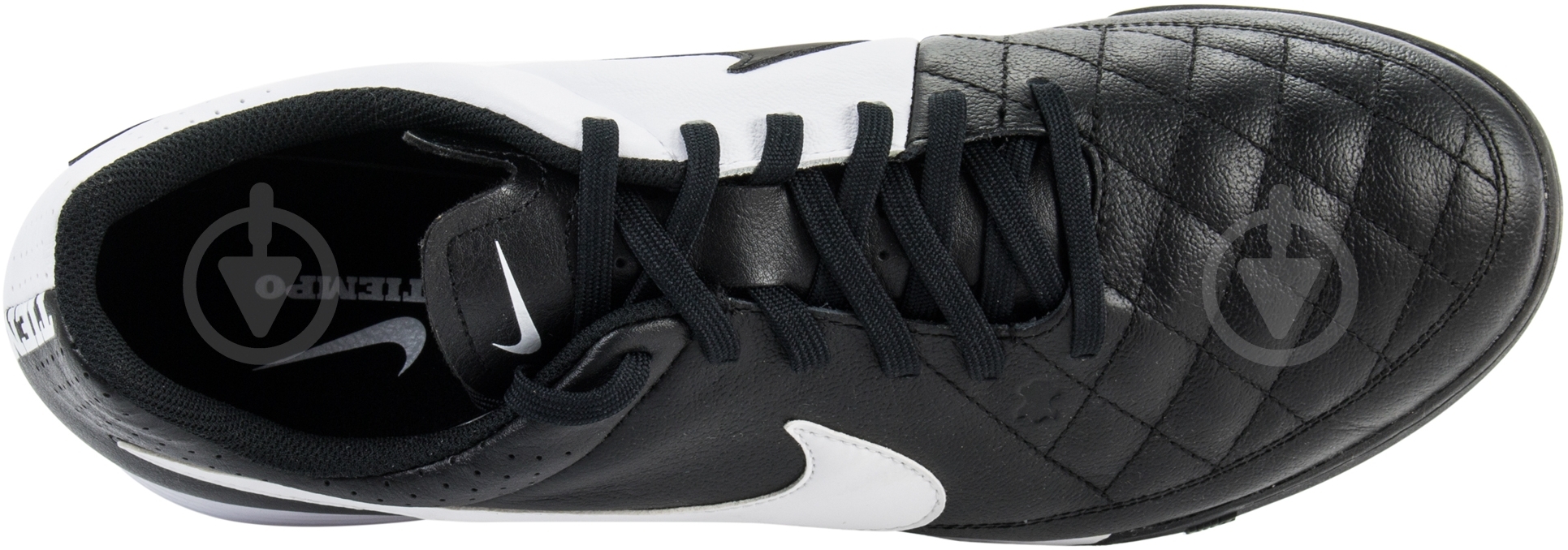 Футзальная обувь Nike TIEMPO GENIO LEATHER TF 631284-010 р.47,5 черный - фото 5