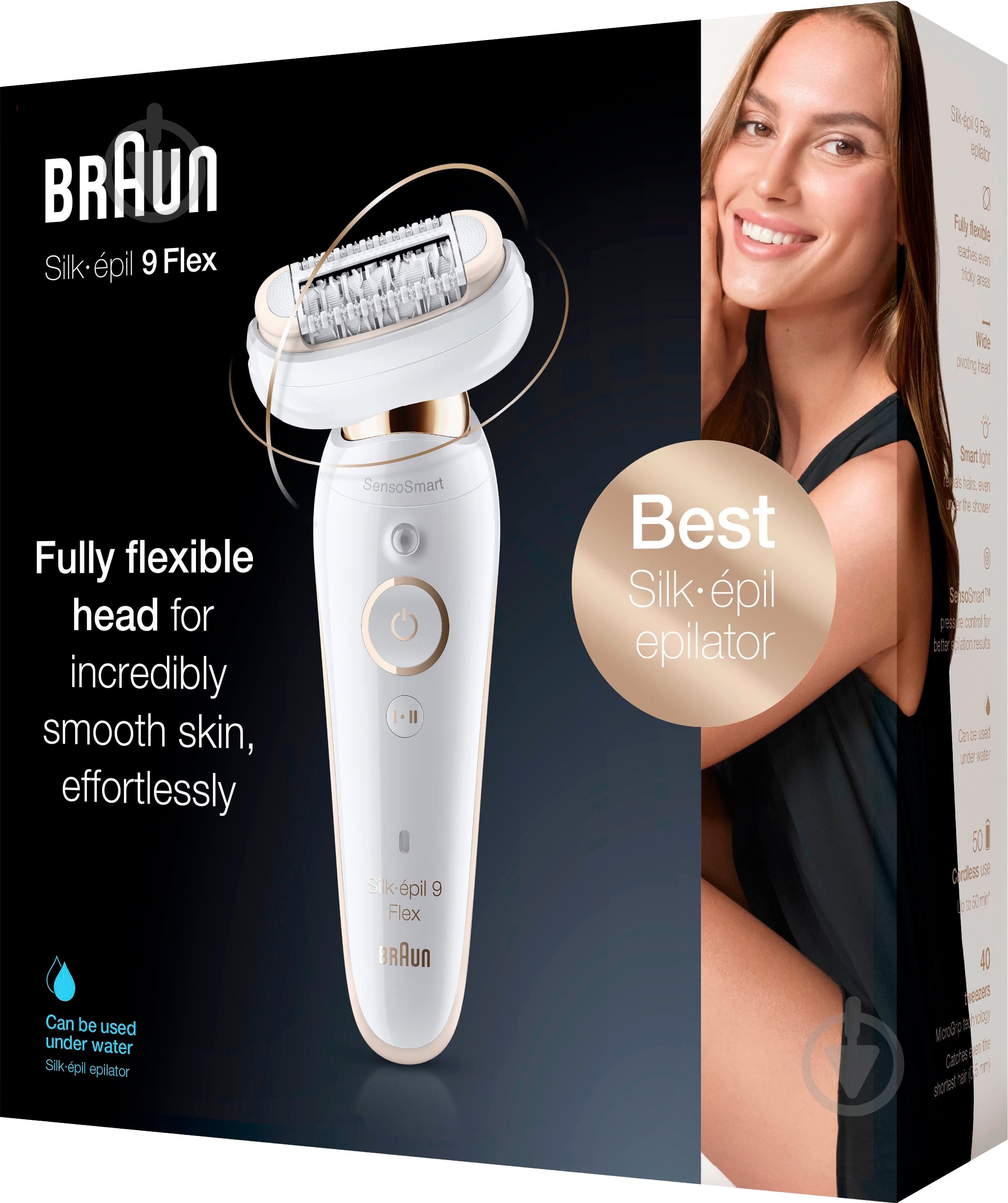Эпилятор Braun Silk epil 9 SES 9001 3D (81741419) - фото 7 Эпилятор Braun Silk epil 9 SES 9001 3D (81741419) - фото 7