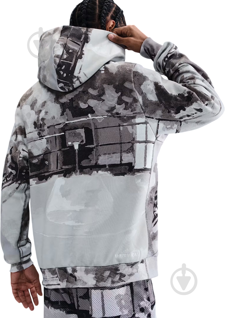 Джемпер Nike M NK TF SI BRSH PO HD NAOS AOP HV3516-068 р.M серый - фото 5 Джемпер Nike M NK TF SI BRSH PO HD NAOS AOP HV3516-068 р.M серый - фото 5