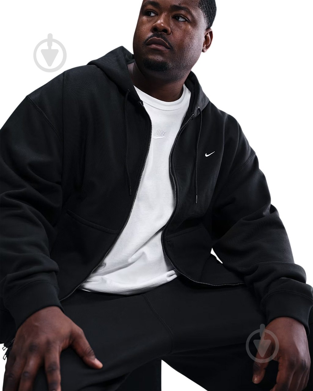 Джемпер Nike M NL Solo SWSH BB FZ Hoodie HV1084-010 р.M черный - фото 9 Джемпер Nike M NL Solo SWSH BB FZ Hoodie HV1084-010 р.M черный - фото 9