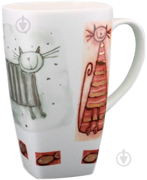 Чашка Любопытные котики, 720 мл. - фото 1 Чашка Любопытные котики, 720 мл. - фото 1