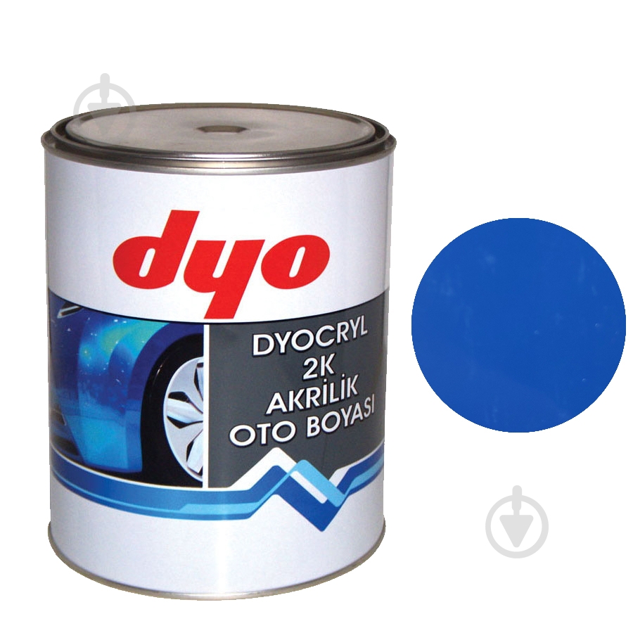 Автоэмаль акриловая 400 Босфор Dyo 1000 мл - фото 1