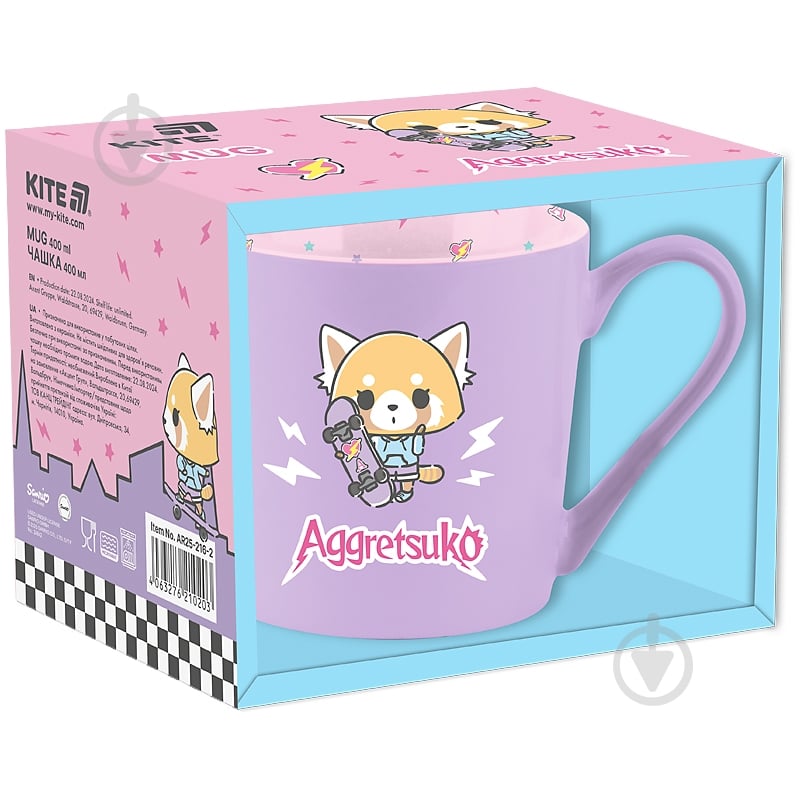 Чашка KITE 400 мл Aggretsuko AR25-216-2 - фото 1