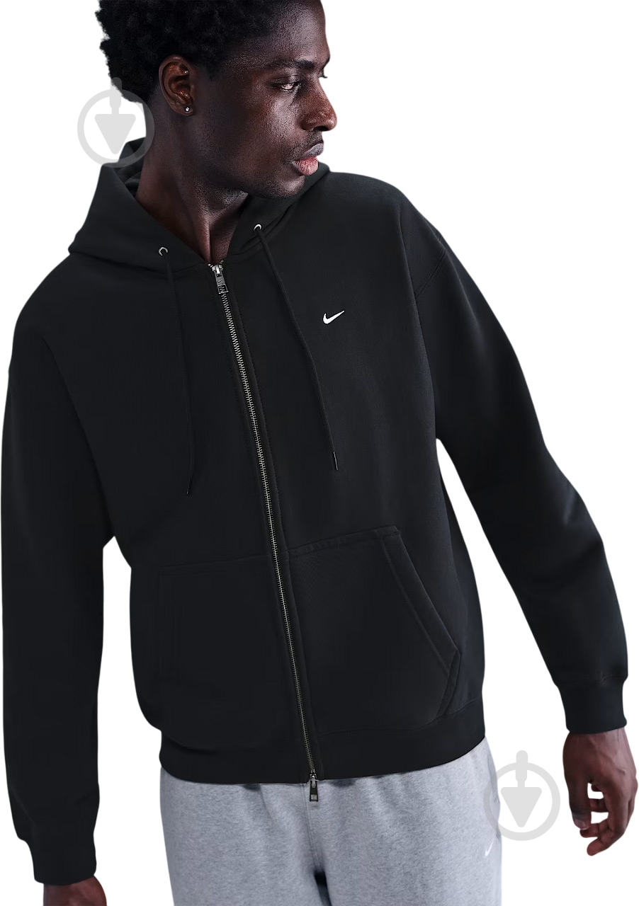 Джемпер Nike M NL Solo SWSH BB FZ Hoodie HV1084-010 р.S черный - фото 6 Джемпер Nike M NL Solo SWSH BB FZ Hoodie HV1084-010 р.S черный - фото 6