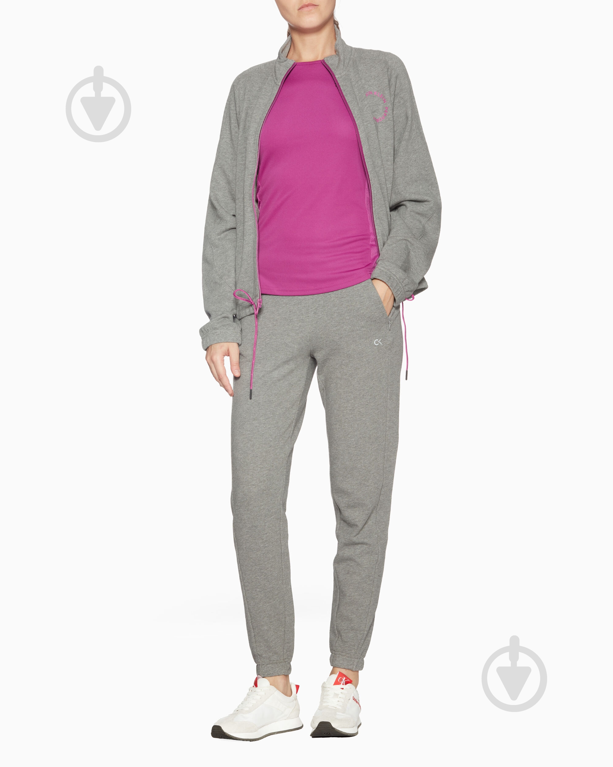 Брюки Calvin Klein Performance Pants 00GWF9P614-077 р. M серый - фото 2