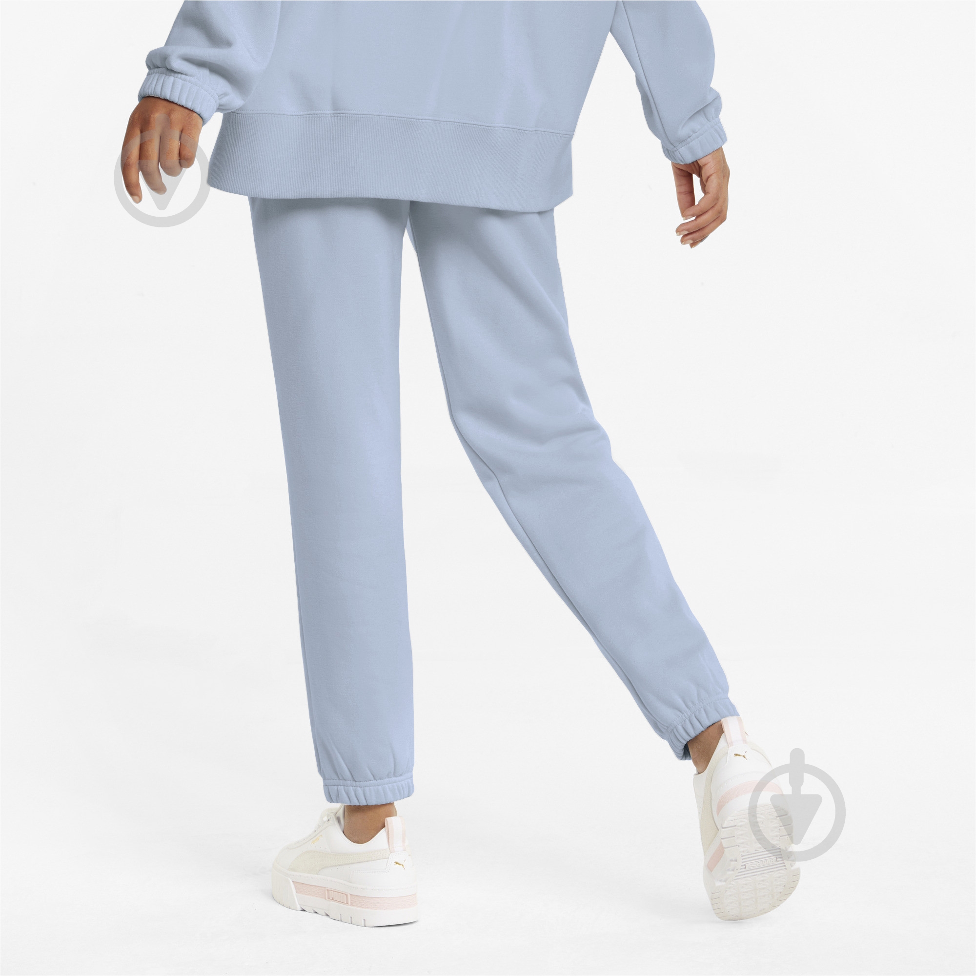 Брюки Puma Classics Relaxed Pants 53351521 р. M голубой - фото 2