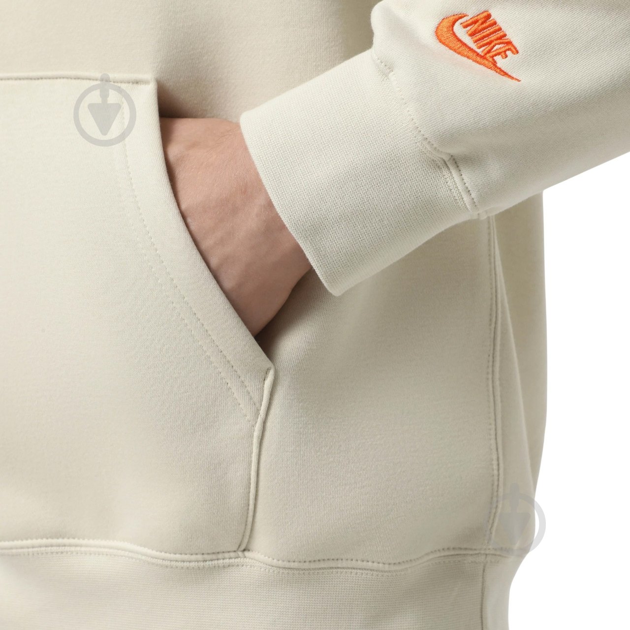 Джемпер Nike M NK Club BB GX Hoodie Reissue HV0852-229 р.XL бежевий - фото 5