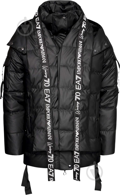 Куртка женская зимняя EA7 6HTB20-TN2BZ-1200 р.L черная - фото 1 Куртка женская зимняя EA7 6HTB20-TN2BZ-1200 р.L черная - фото 1