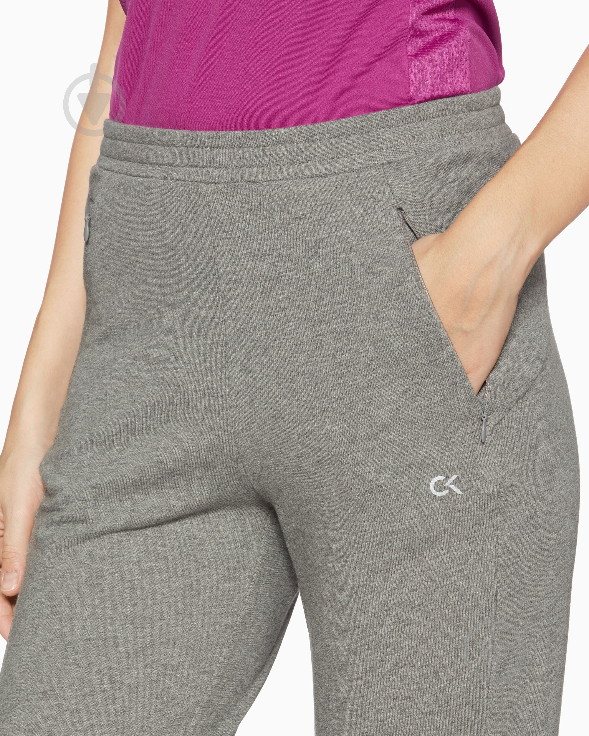 Брюки Calvin Klein Performance Pants 00GWF9P614-077 р. S серый - фото 4