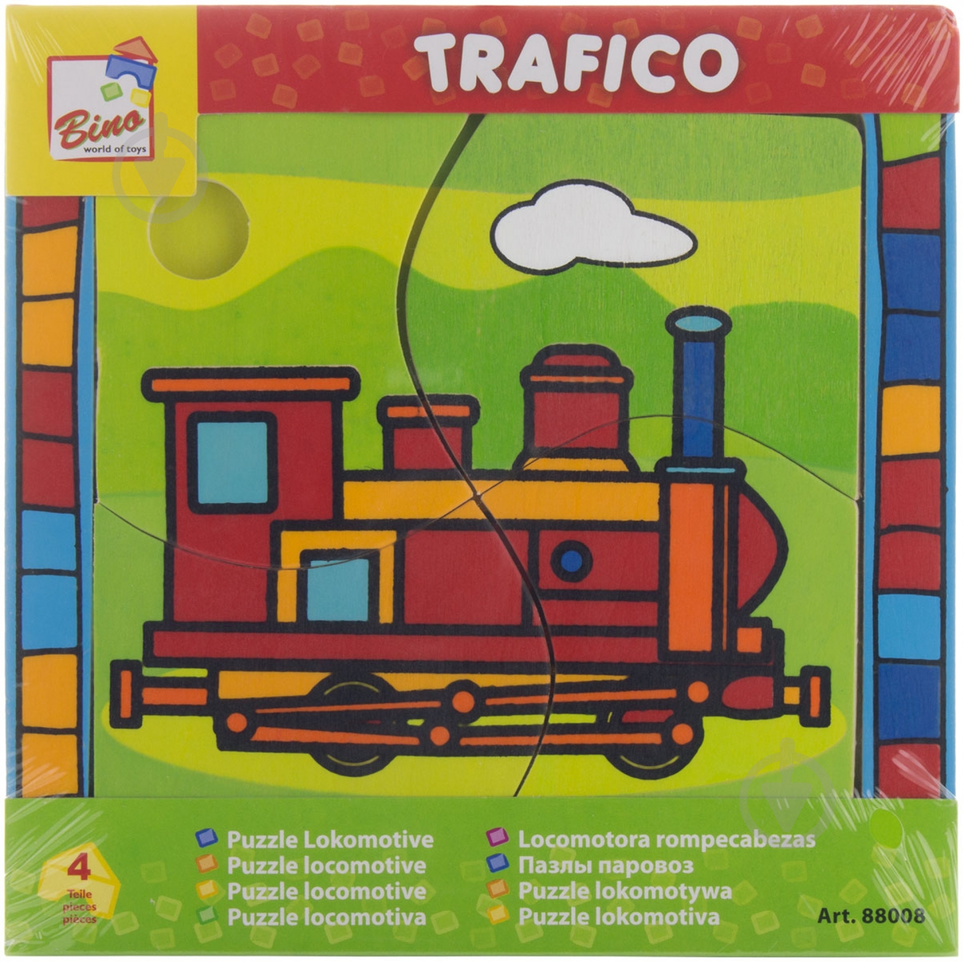Пазлы Bino Поезд 88008 - фото 1