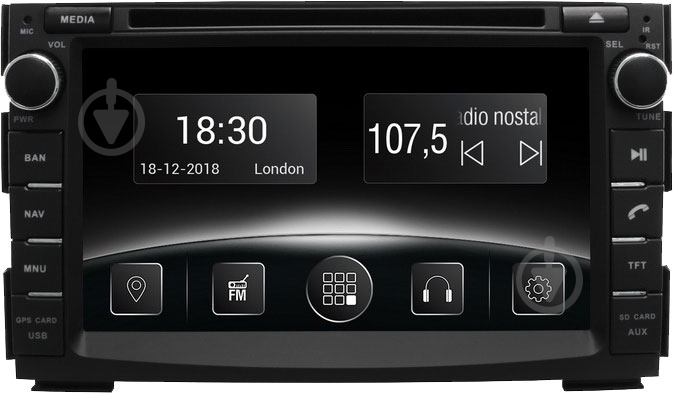 Автомагнитола Gazer CM5007-ED - фото 1