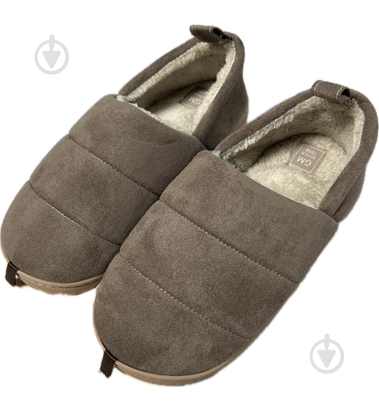 Тапки домашние Gemelli Софт р.38/39 бежевый - фото 1