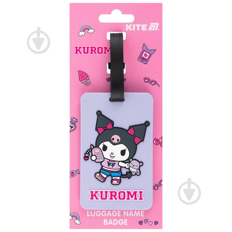 Бейдж на багаж Kuromi HK25-3004-2 KITE - фото 3