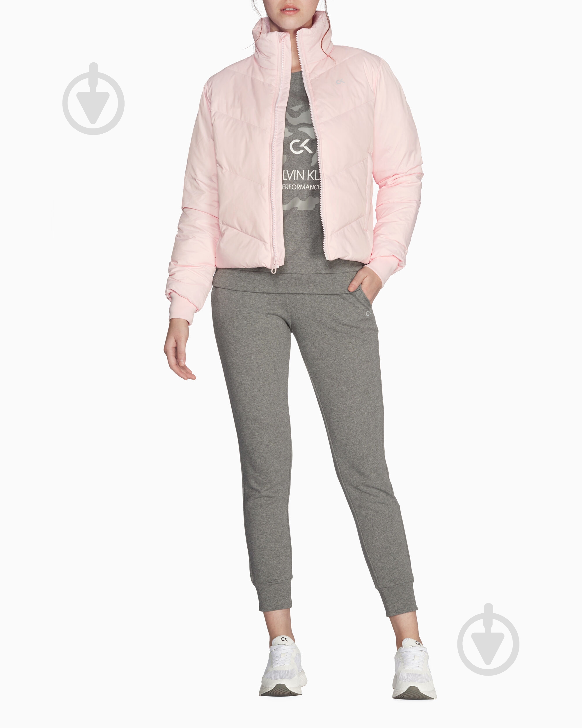 Брюки Calvin Klein Performance BILLBOARD KNIT PANT 00GWF9P647-979 р. M серый - фото 2