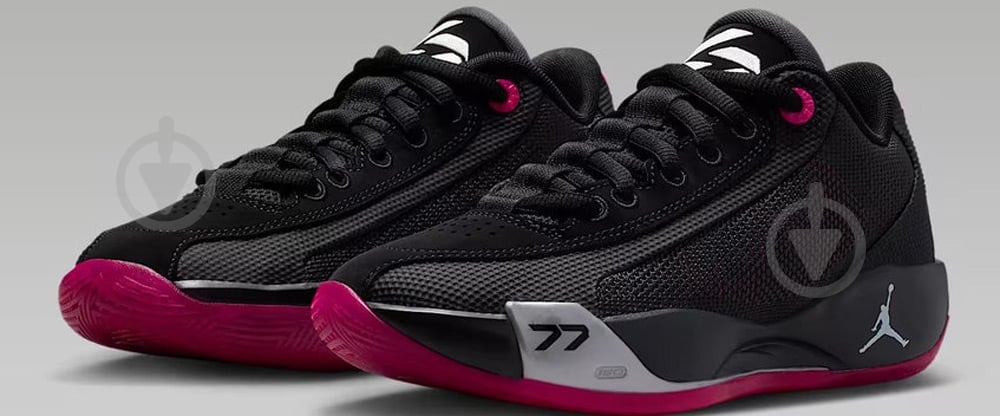 Кроссовки для девочек демисезонные Nike JORDAN LUKA .77 BG HF0820-006 р.37,5 черные с розовым - фото 4 Кроссовки для девочек демисезонные Nike JORDAN LUKA .77 BG HF0820-006 р.37,5 черные с розовым - фото 4