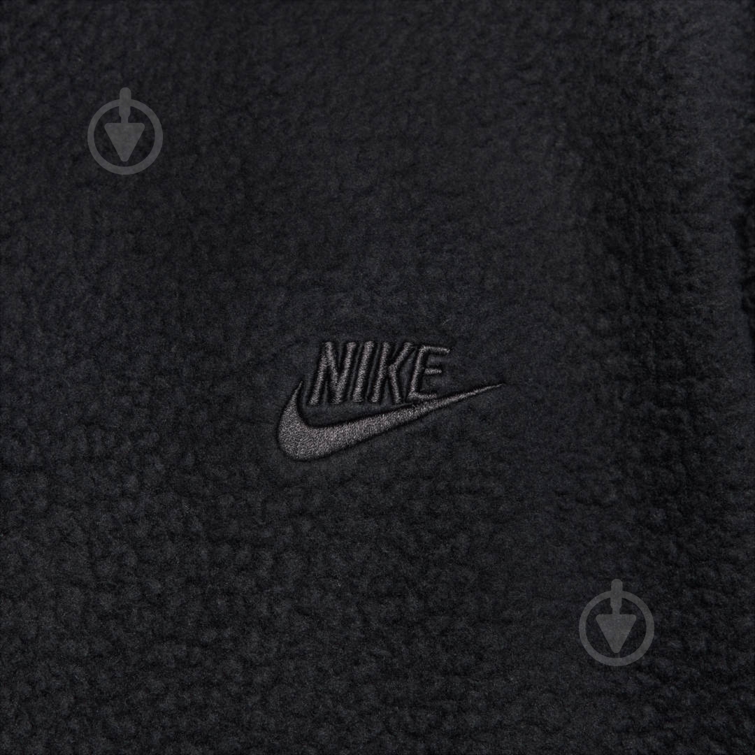Джемпер Nike M NK CLUB+ SHERPA WNTR JKT FB8386-010 р.S черный - фото 3