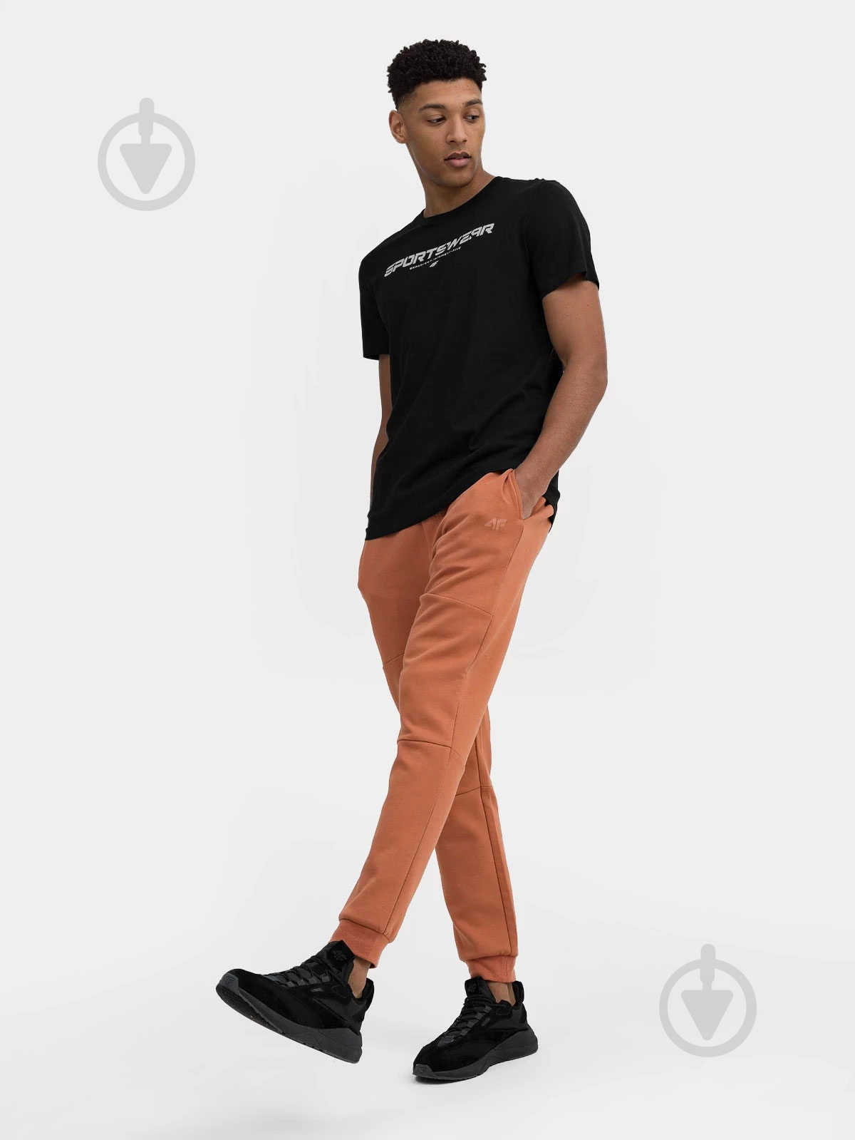 Брюки 4F 4FSS23TTROM152-81 р. L коричневый - фото 2