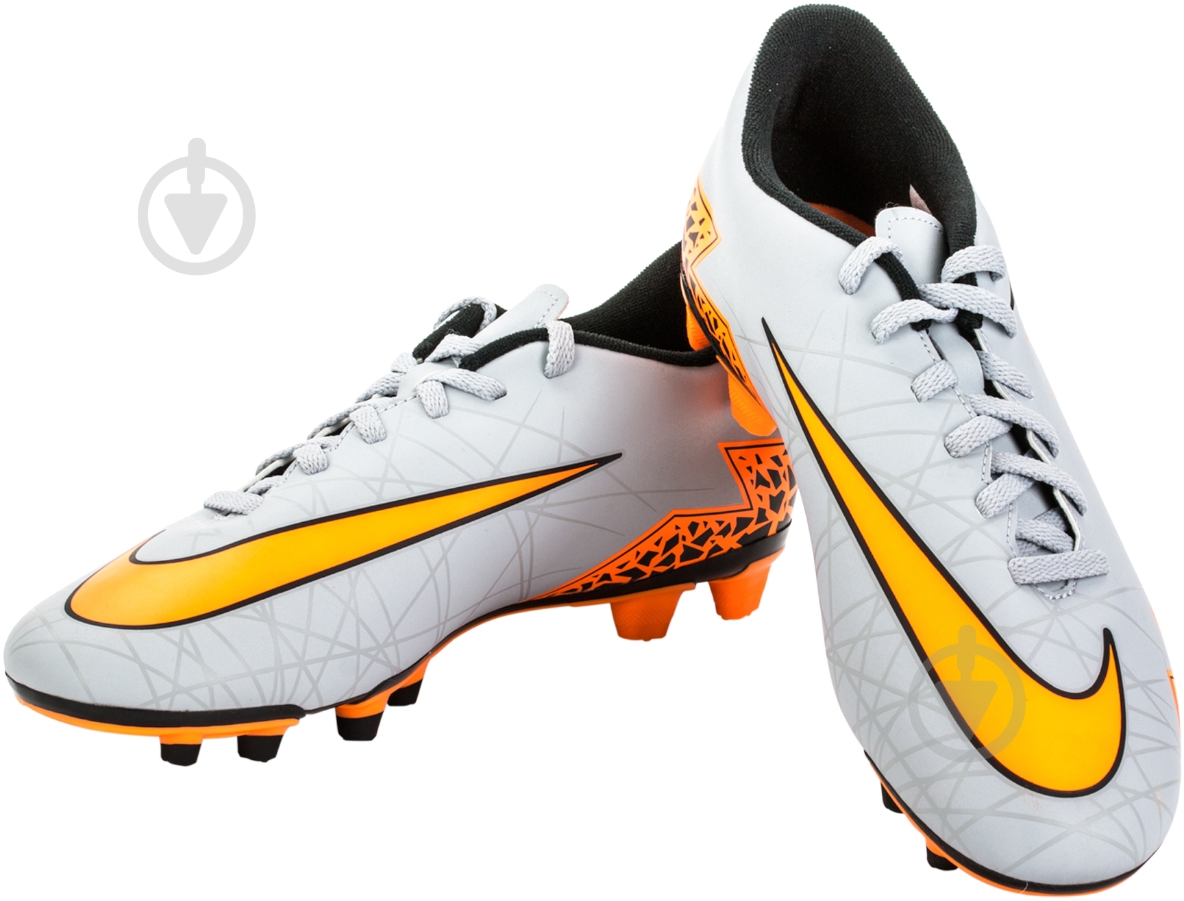 Бутсы Nike Hypervenom II 749889-080 р.42,5 серый - фото 1