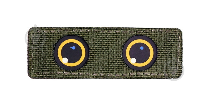 Шеврон-патч глаза 3 тип масла светонакопительный - фото 1 Шеврон-патч глаза 3 тип масла светонакопительный - фото 1