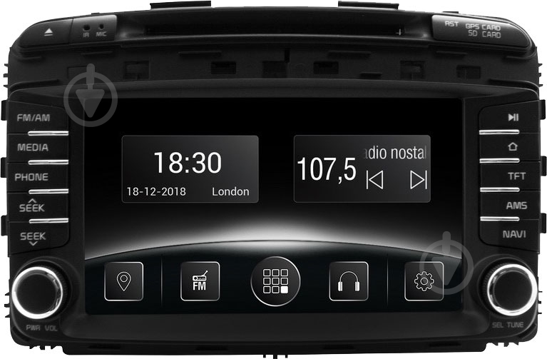 Автомагнитола Gazer CM5008-UM - фото 1