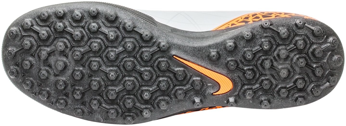 Бутсы Nike HyperVenom Phade 749891-080 р.US 10,5 серый с оранжевым - фото 6