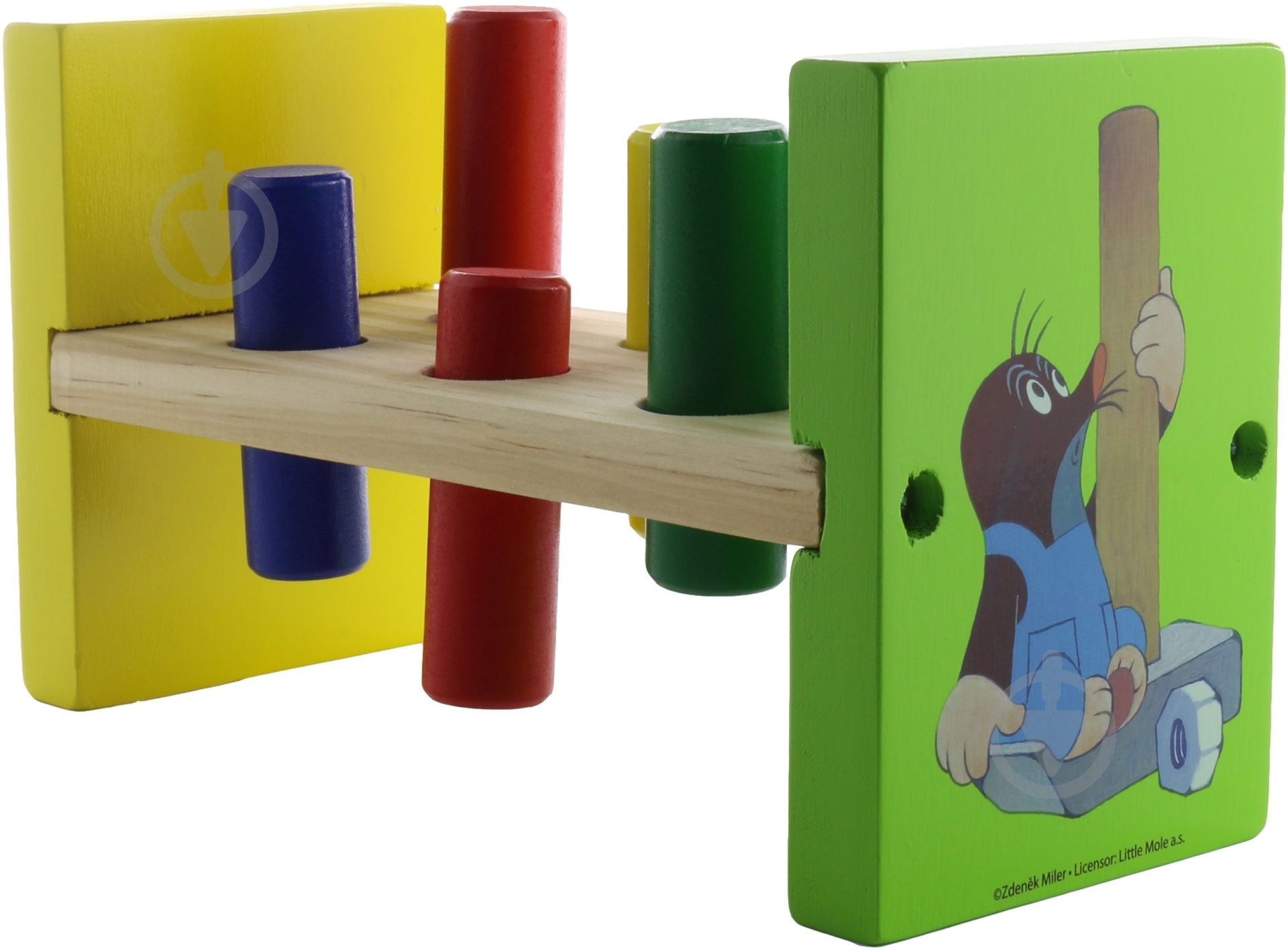 Стучалка Bino Кротик с молоточком 13731 - фото 3 Стучалка Bino Кротик с молоточком 13731 - фото 3