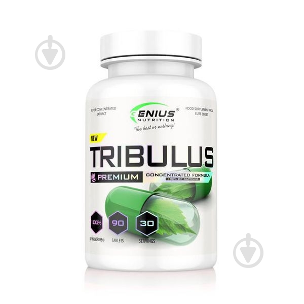 Тестостероновый бустер Genius Nutrition Tribulus 90 таблеток - фото 1