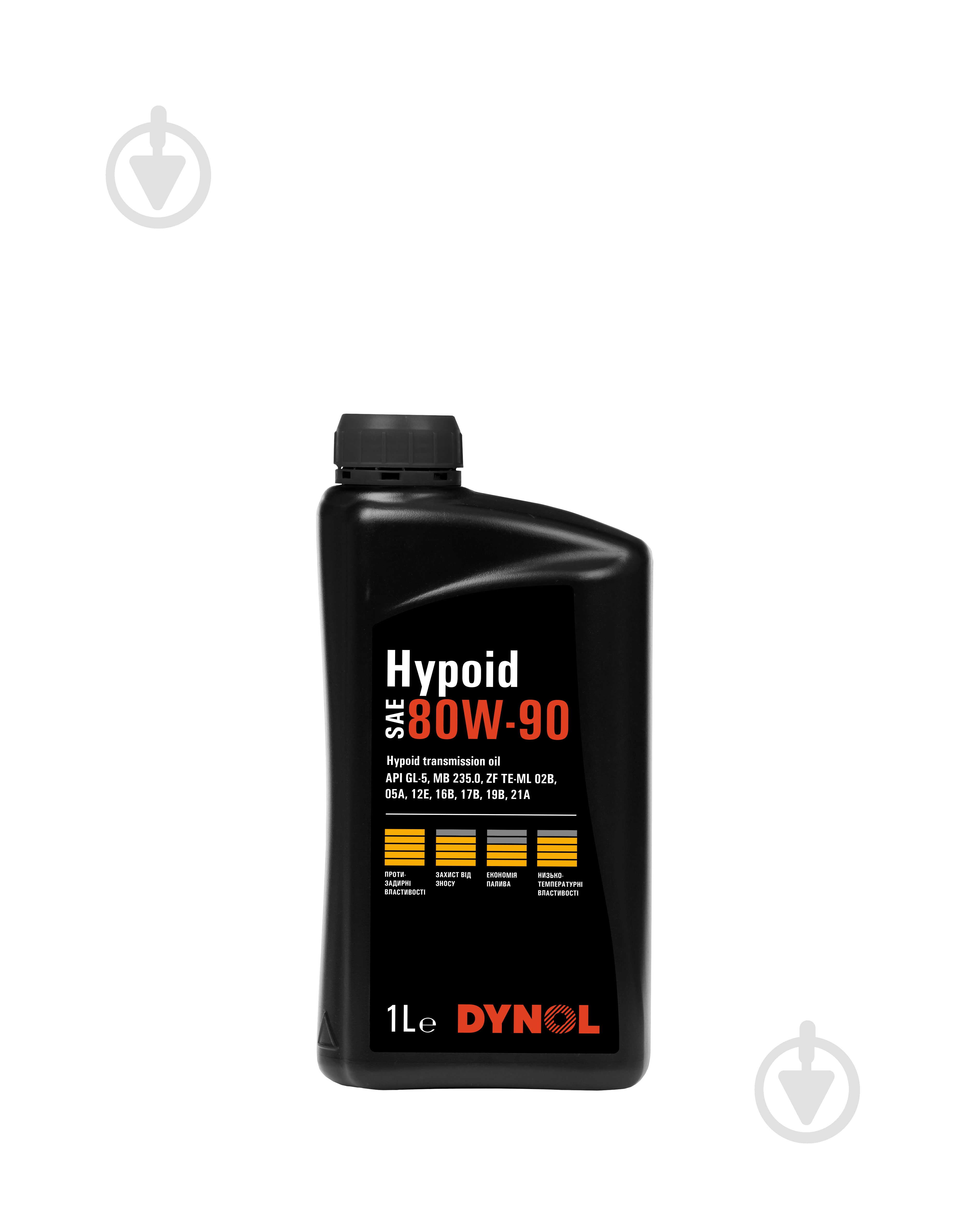 Масло трансмиссионное DYNOL Hypoid 80W-90 1 л (123) - фото 1 Масло трансмиссионное DYNOL Hypoid 80W-90 1 л (123) - фото 1