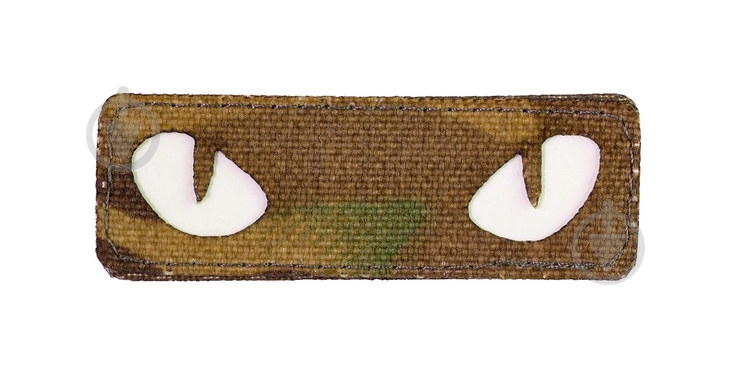 Шеврон-патч глаза 1 тип мультикам светонакопительный - фото 1