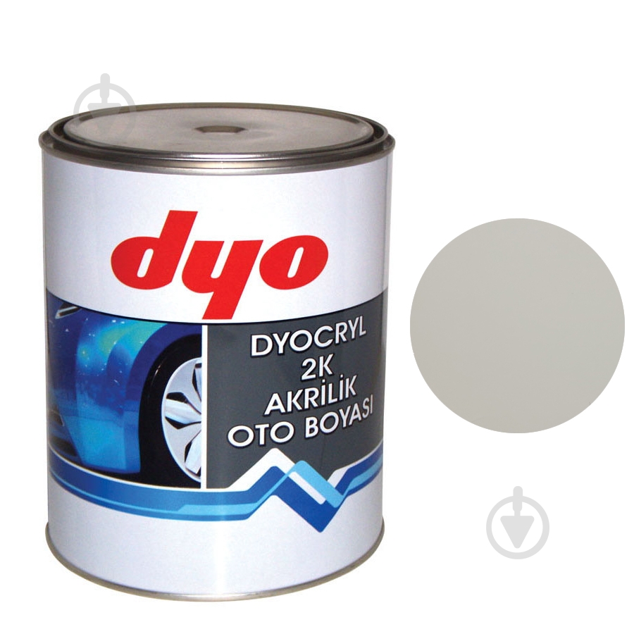 Краска акриловая 233 белая Dyo 1000 мл - фото 1