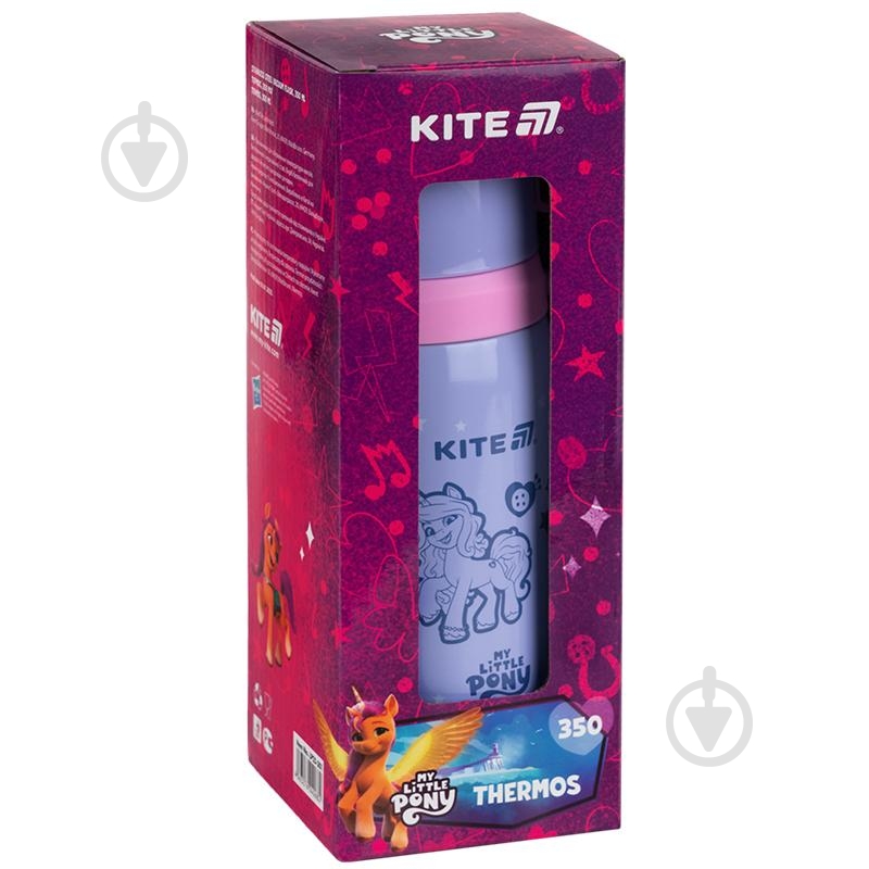Термос KITE My Little Pony 350 мл LP25-301 - фото 4