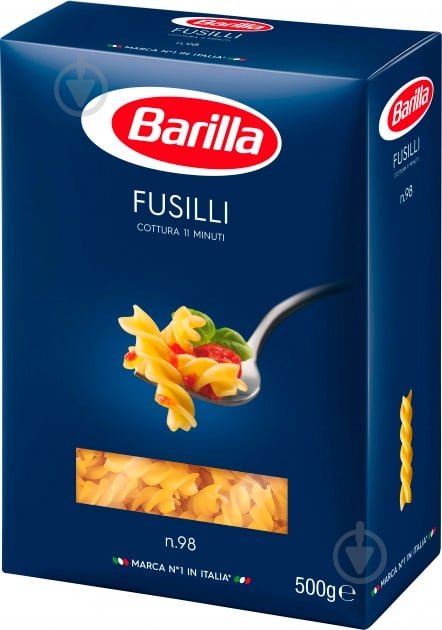 Макароны Barilla Фузіллі №98 500 г - фото 2