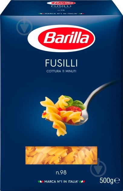 Макароны Barilla Фузіллі №98 500 г - фото 1