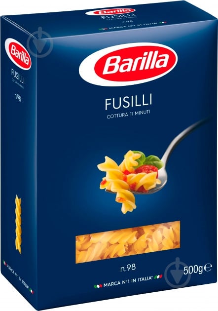 Макароны Barilla Фузіллі №98 500 г - фото 3
