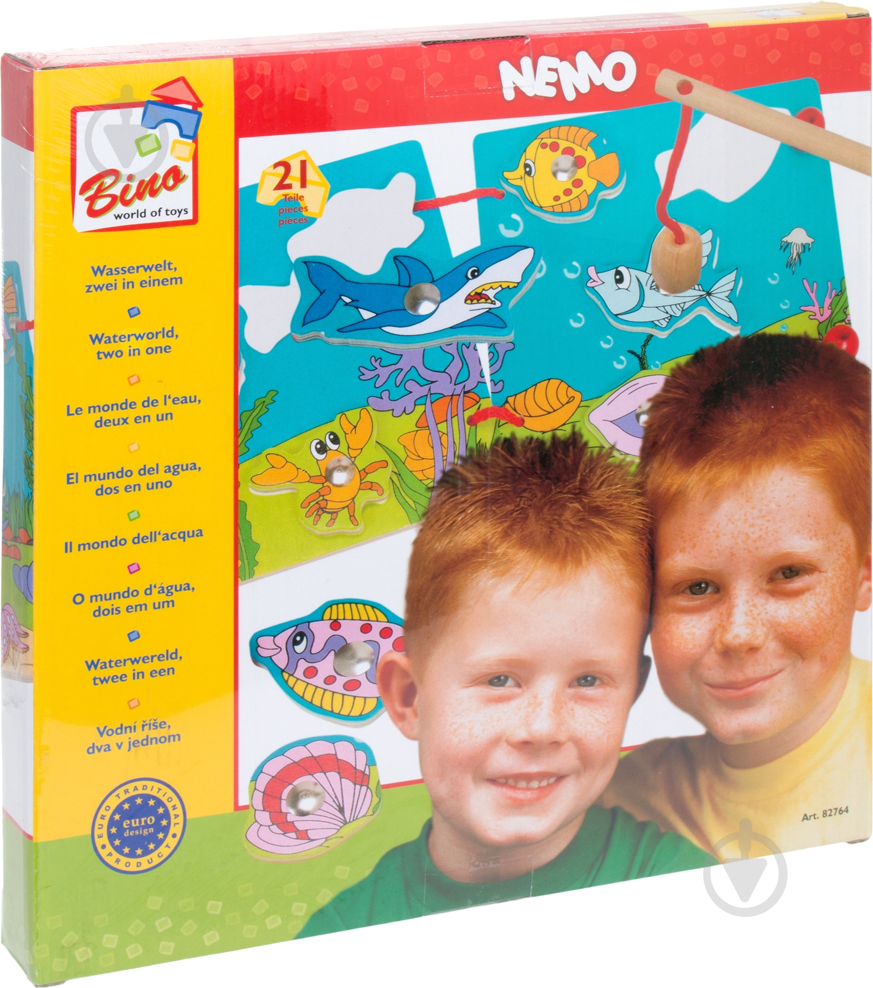 Пазли Bino Рибалка 82764 - фото 1