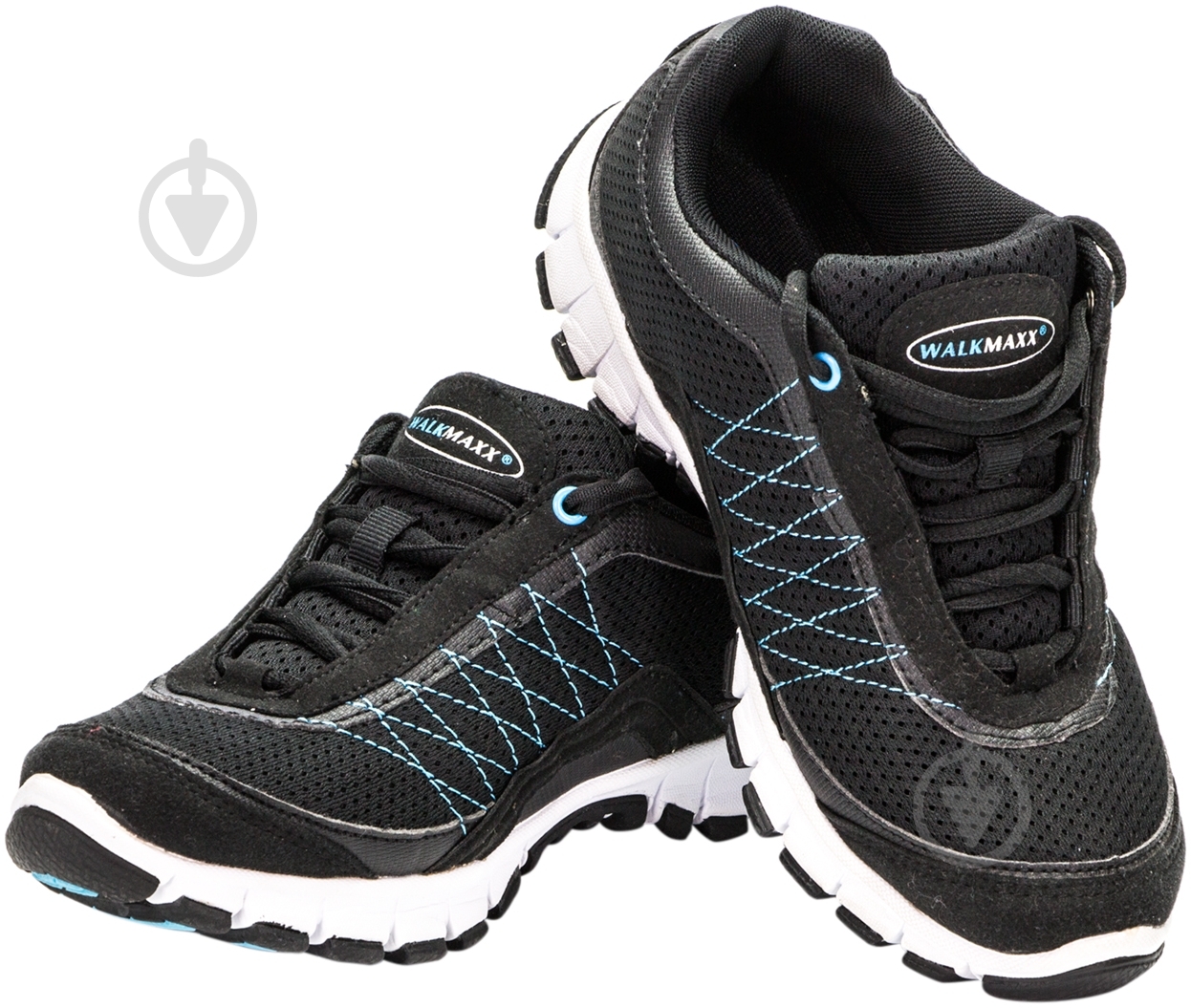 Кроссовки Walkmaxx 100857661 р.45 черный с белым - фото 1