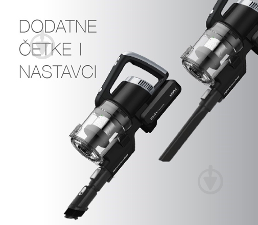 Пылесос аккумуляторный Vivax VCB-25VB black - фото 9