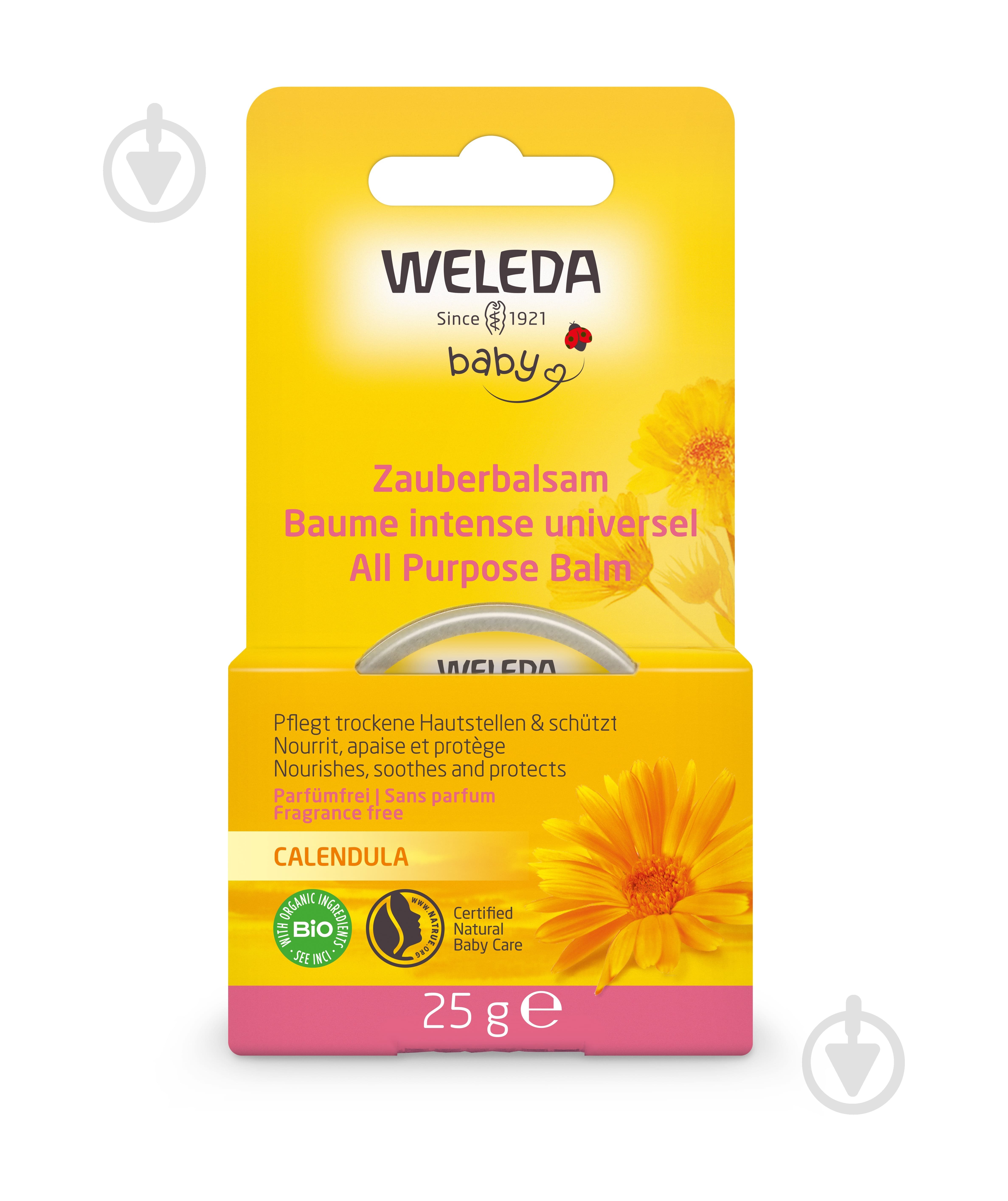 Бальзам Weleda Календула 25 г - фото 3 Бальзам Weleda Календула 25 г - фото 3