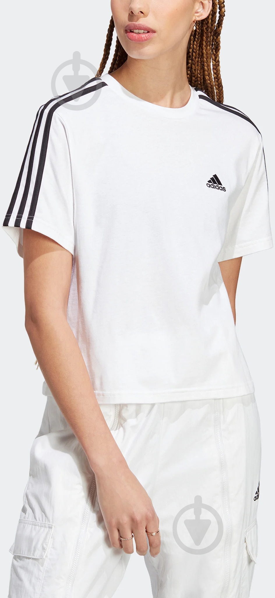 Футболка Adidas HR4915 р.L белый - фото 3
