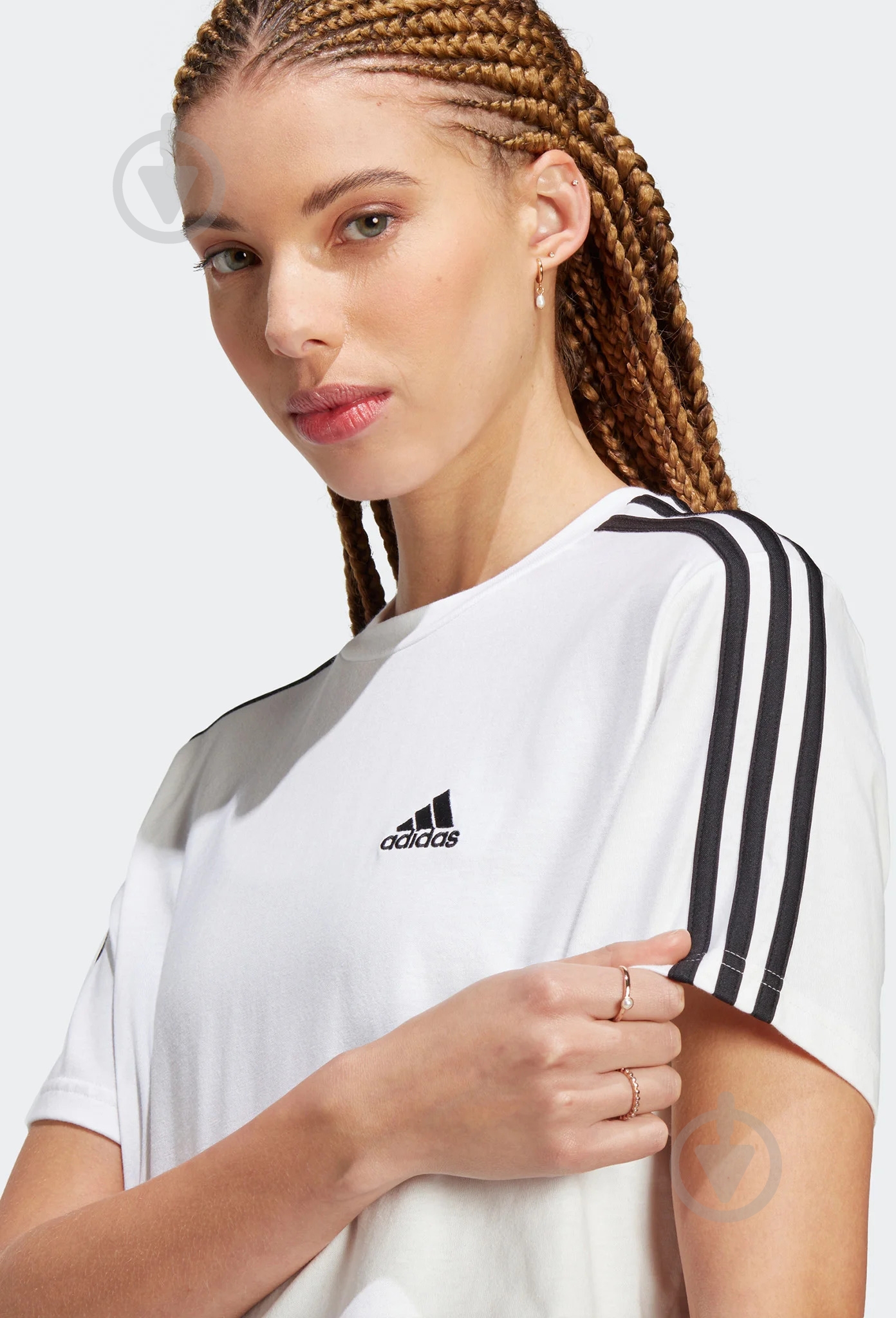 Футболка Adidas HR4915 р.L белый - фото 4