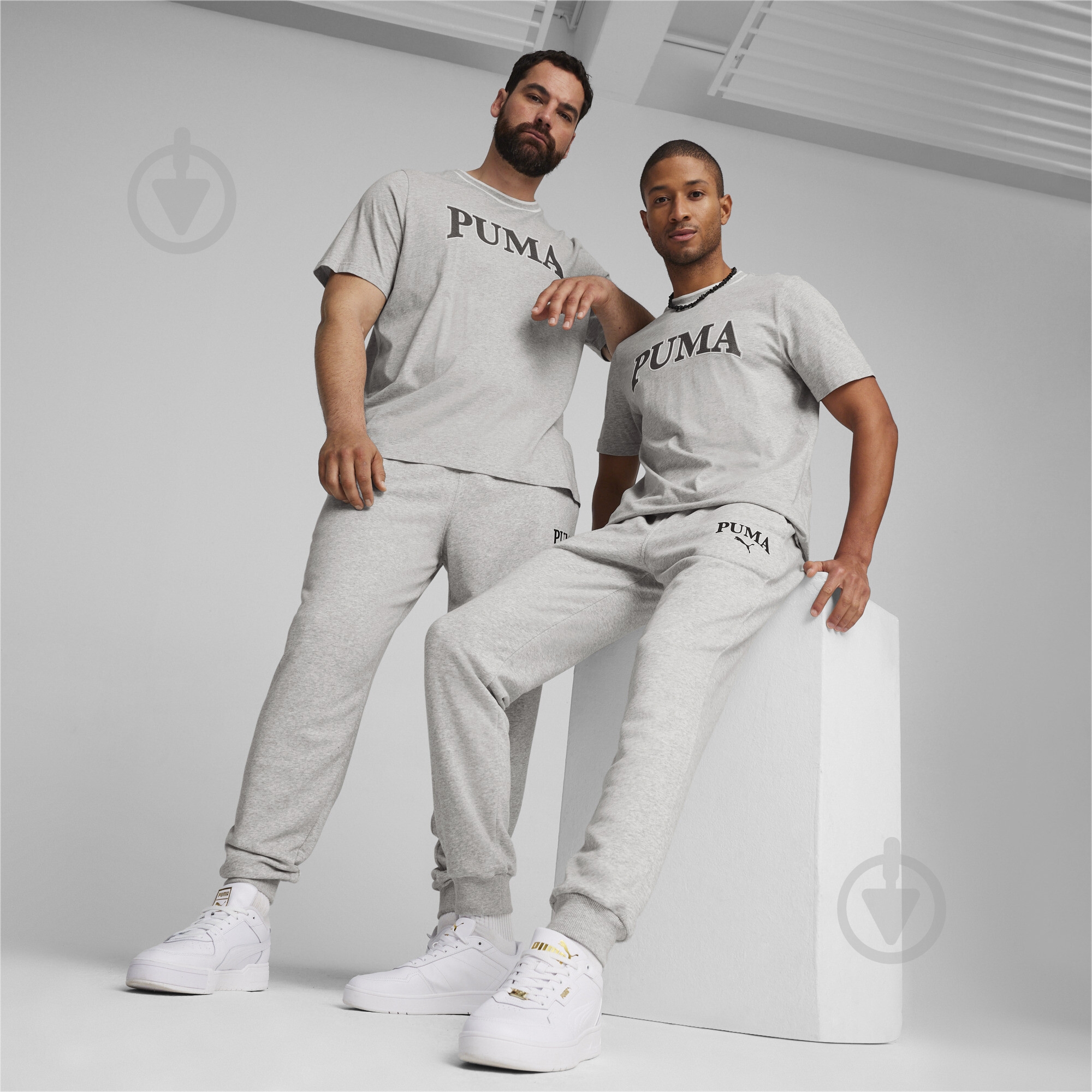 Брюки Puma SQUAD SWEATPANTS TR CL 67897204 р. M серый - фото 3