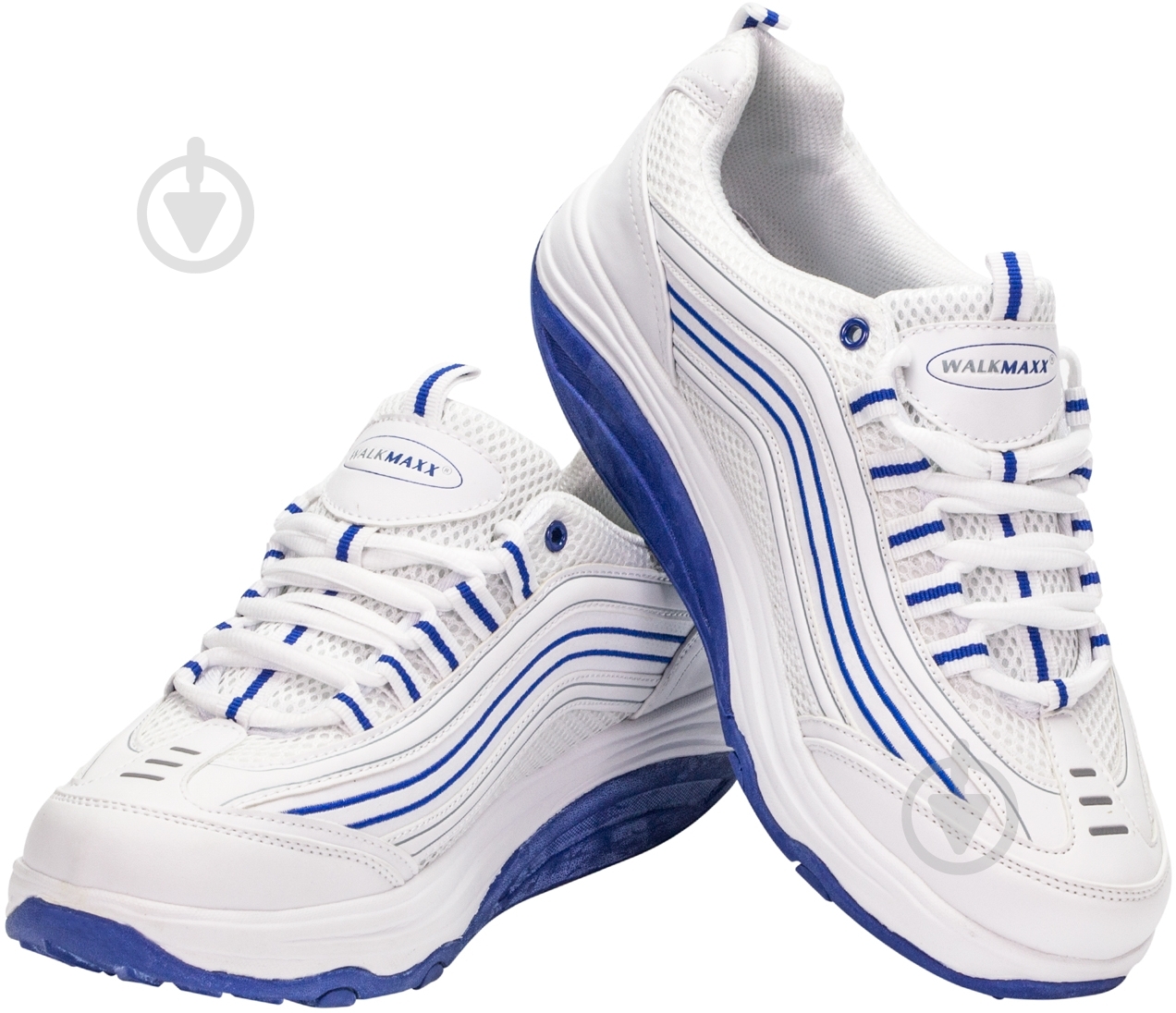 ᐉ Кроссовки Walkmaxx 100029418 р.41 белый с синим • Купить