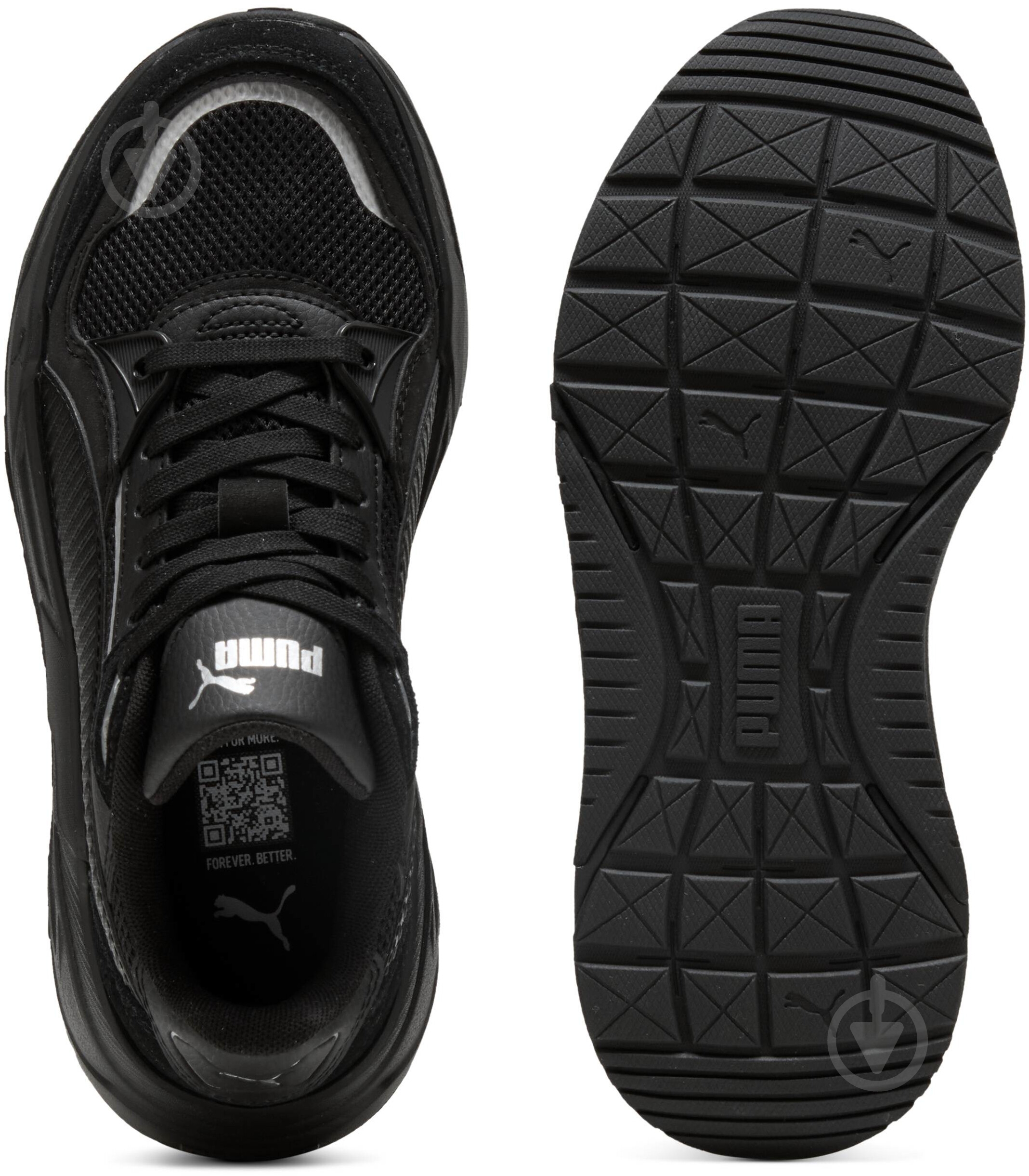 Кросівки для хлопчиків Puma Trinity 2 Jr 40149002 р.37 чорні - фото 6