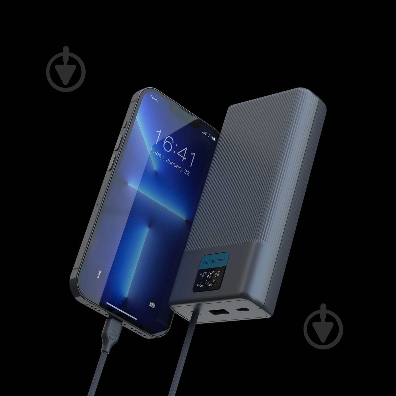 Повербанк Marstek P267L 20000 mAh grey (P267L) - фото 3