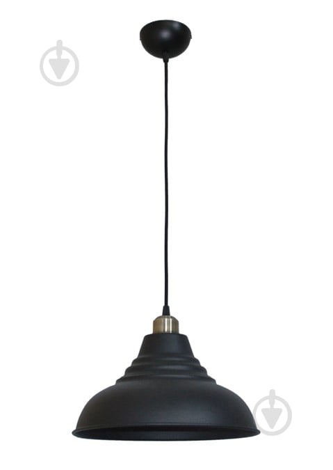 Подвес Геотон Руф-300 1x60 Вт /E27 черный 48781 - фото 1