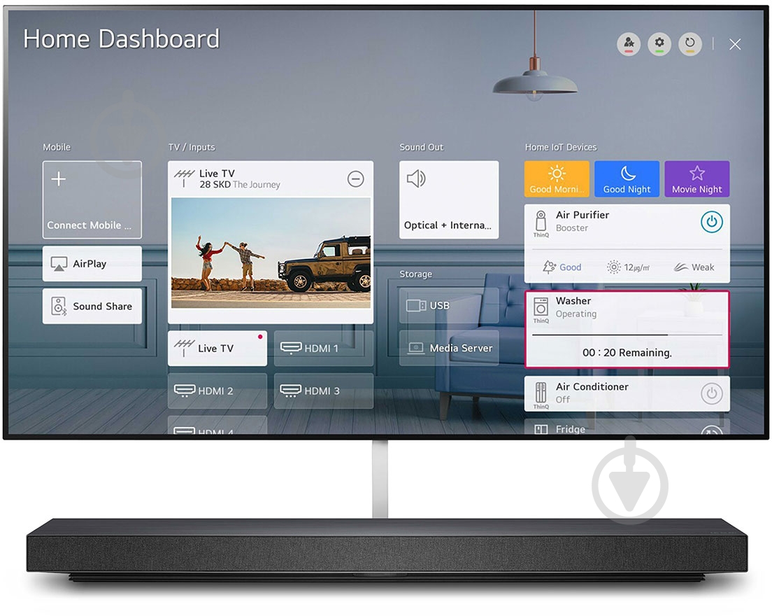 Телевизор LG OLED65WX9LA - фото 11