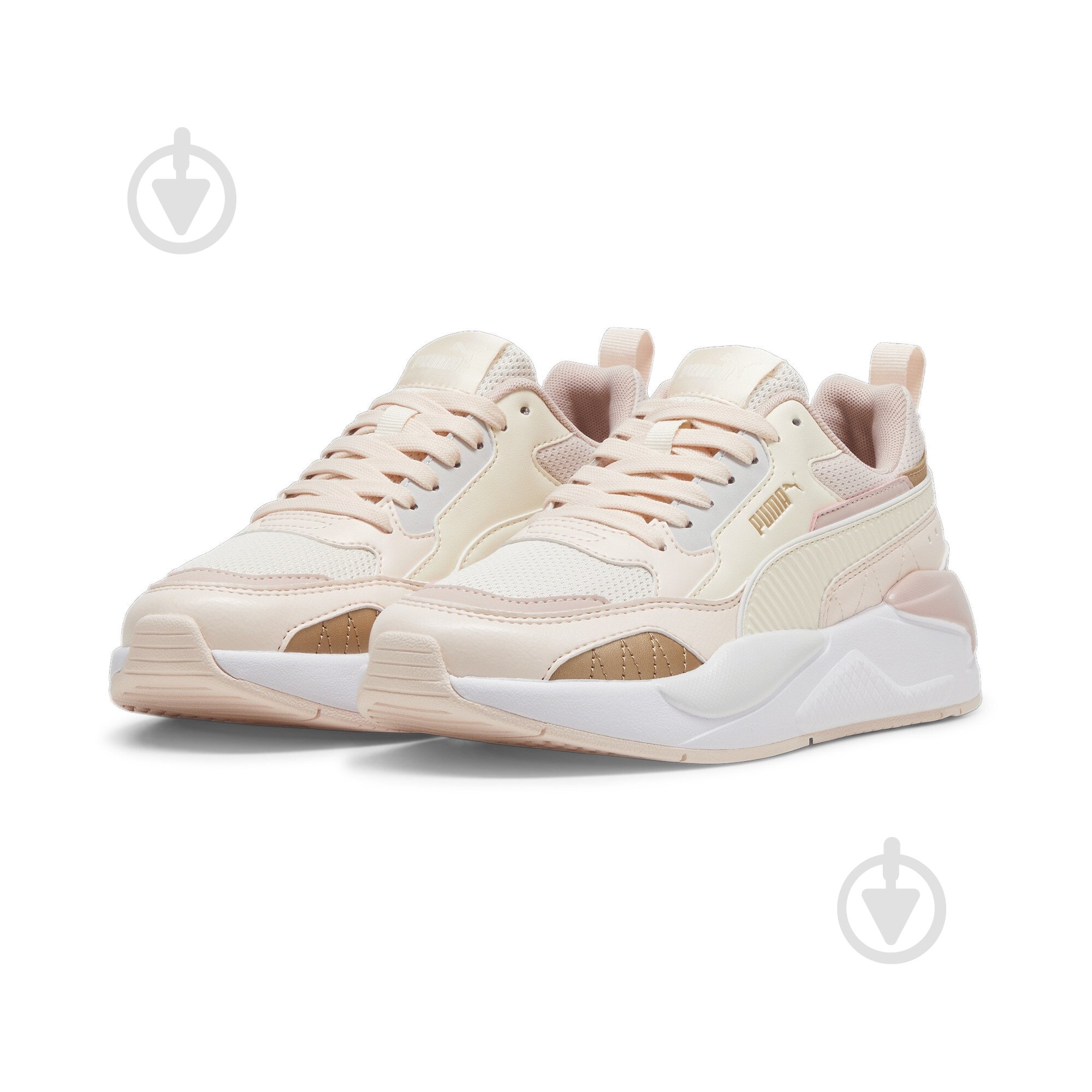 Кроссовки женские демисезонные Puma X-Ray 2 Square 37310886 р.40 бежевые - фото 3
