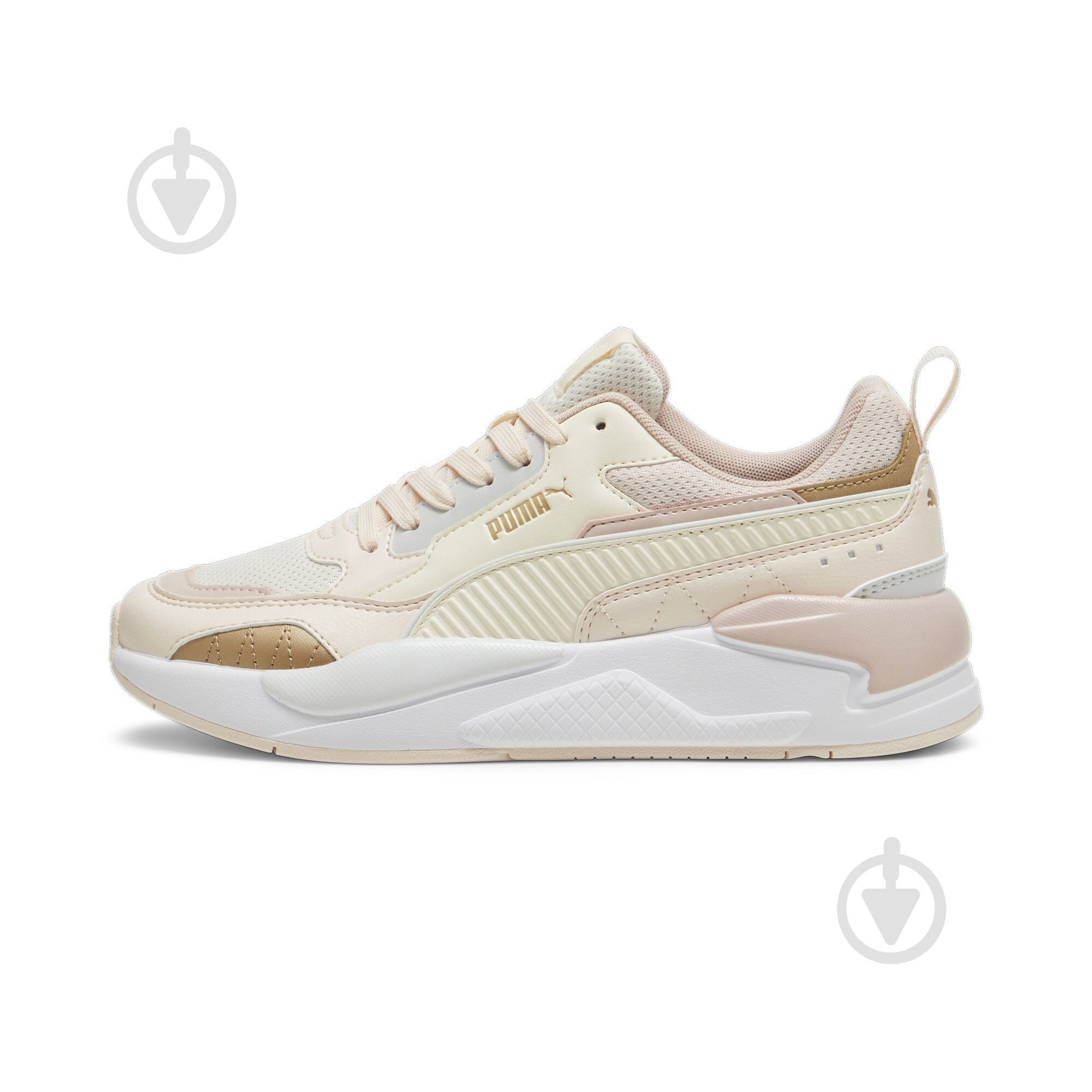 Кроссовки женские демисезонные Puma X-Ray 2 Square 37310886 р.40 бежевые - фото 1
