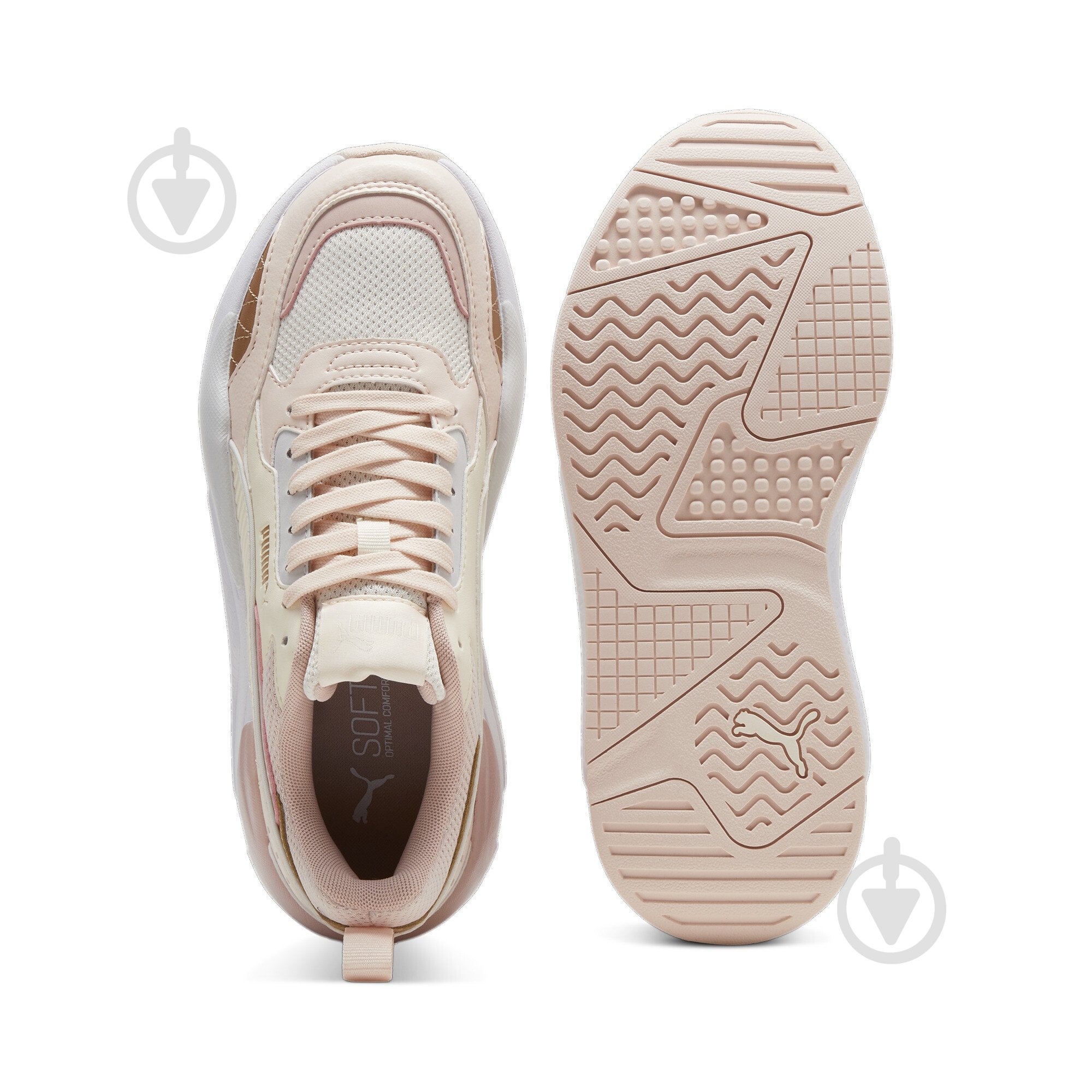Кроссовки женские демисезонные Puma X-Ray 2 Square 37310886 р.40 бежевые - фото 6