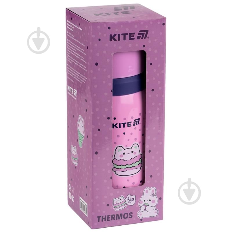 Термос KITE Feel Good 350 мл K25-301-2 - фото 4 Термос KITE Feel Good 350 мл K25-301-2 - фото 4